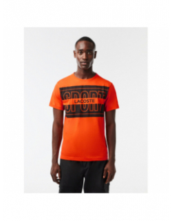 T-shirt core performance orange homme - Lacoste