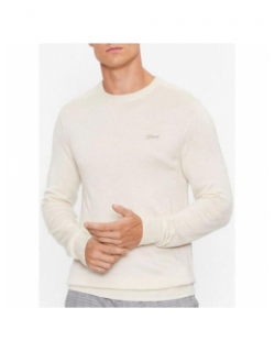 Pull manches longues valentine beige homme - Guess