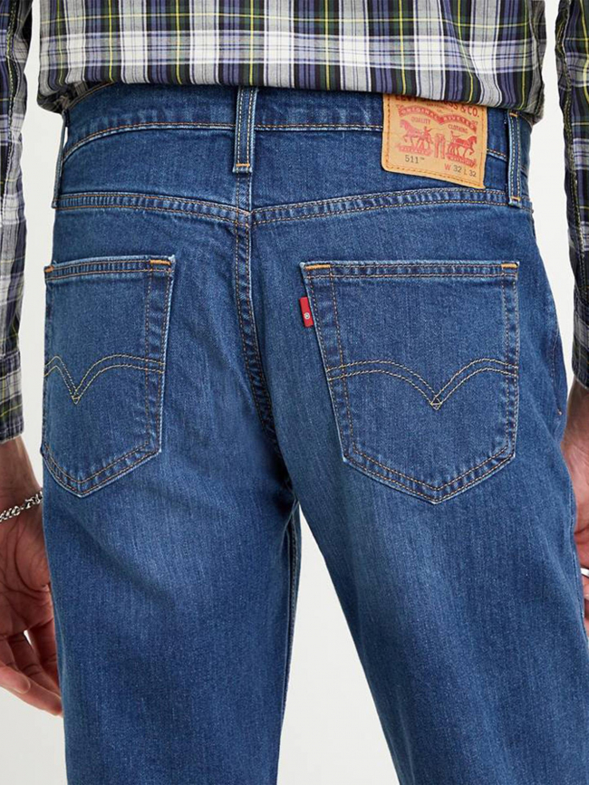 Jean slim 511 wanna go back bleu homme - Levi's