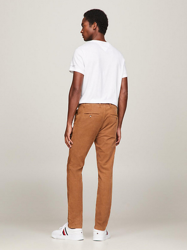 Chino bleecker cordu marron homme - Tommy Hilfiger