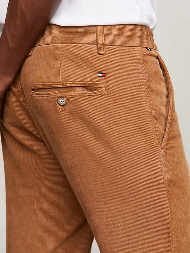 Chino bleecker cordu marron homme - Tommy Hilfiger