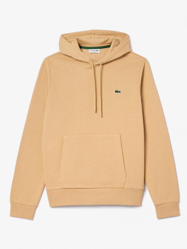 Sweat core solid beige homme - Lacoste