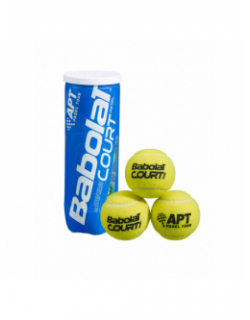 Pack 3 balles de padel jaune fluo - Babolat