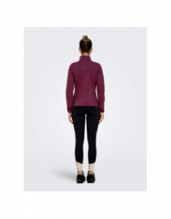 Veste polaire jetta bordeaux femme - Only