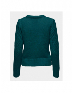 Pull alicia col rond vert femme - Only