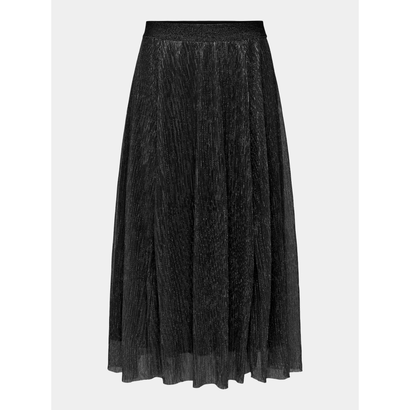 Jupe longue tinga shine noir femme - Only