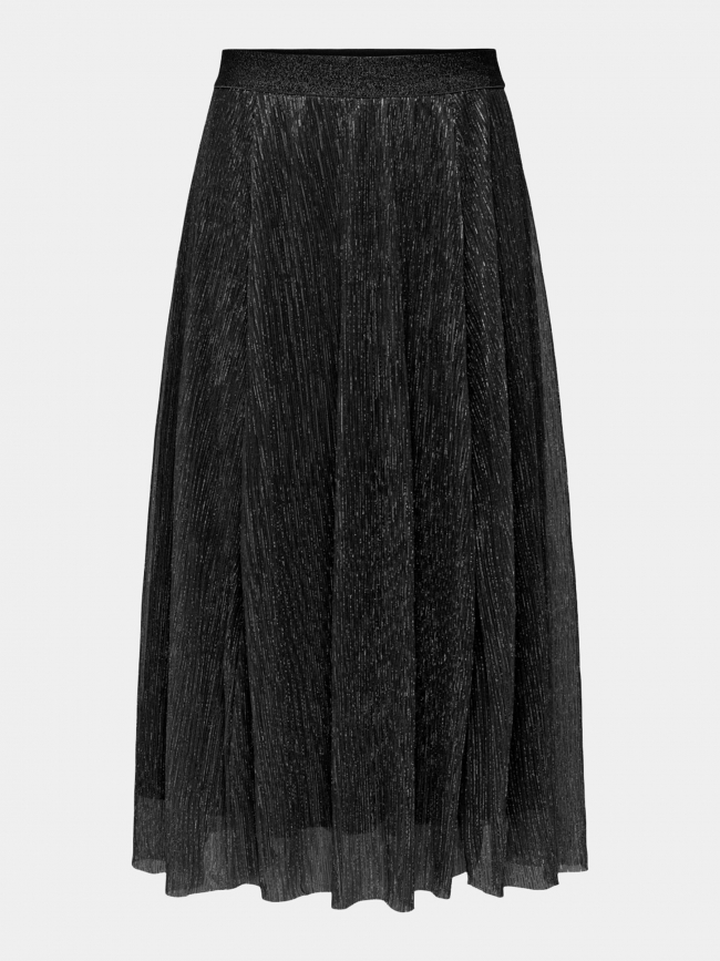 Jupe longue tinga shine noir femme - Only