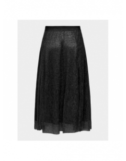 Jupe longue tinga shine noir femme - Only