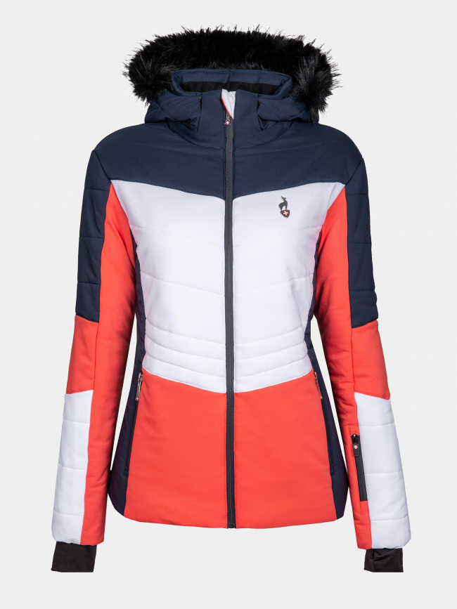 Blouson de ski grenadine multicolore femme - Aulp