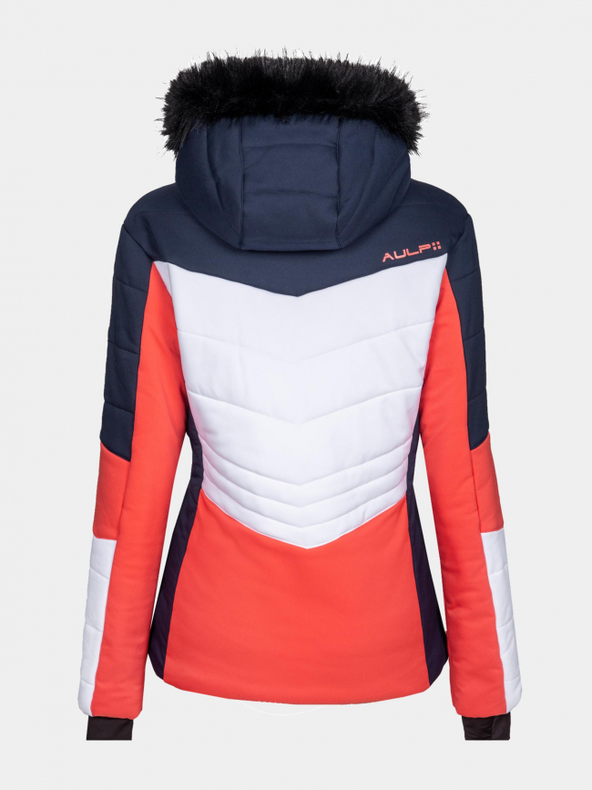 Blouson de ski grenadine multicolore femme - Aulp