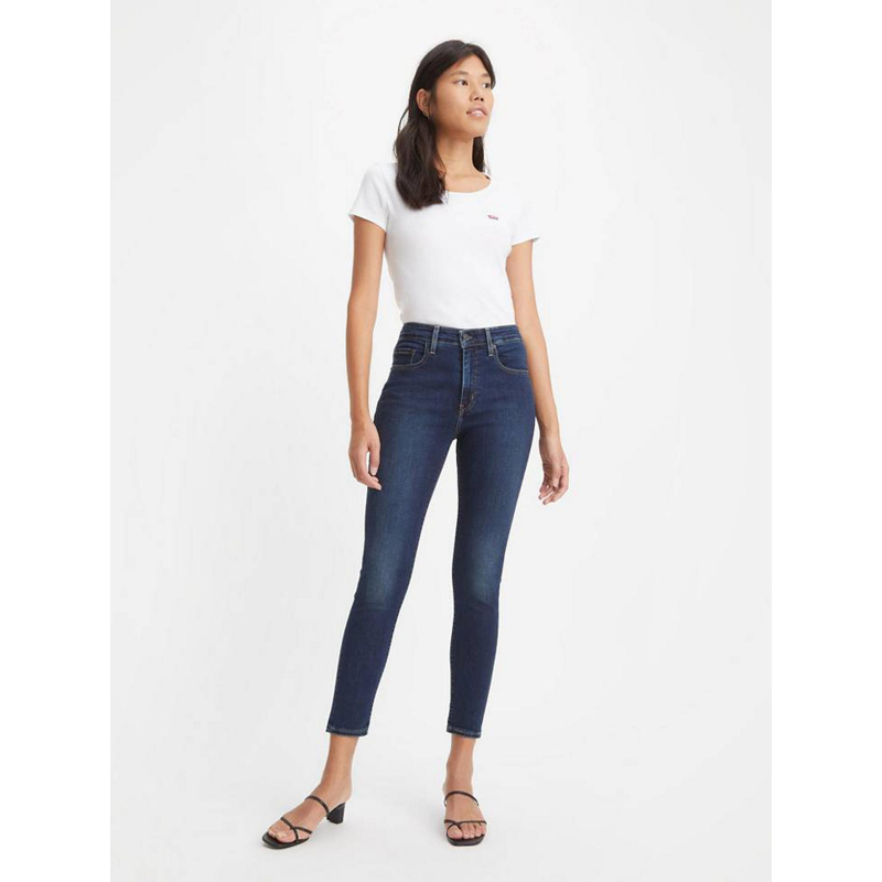 Jean skinny high rise 721 bleu femme - Levi's