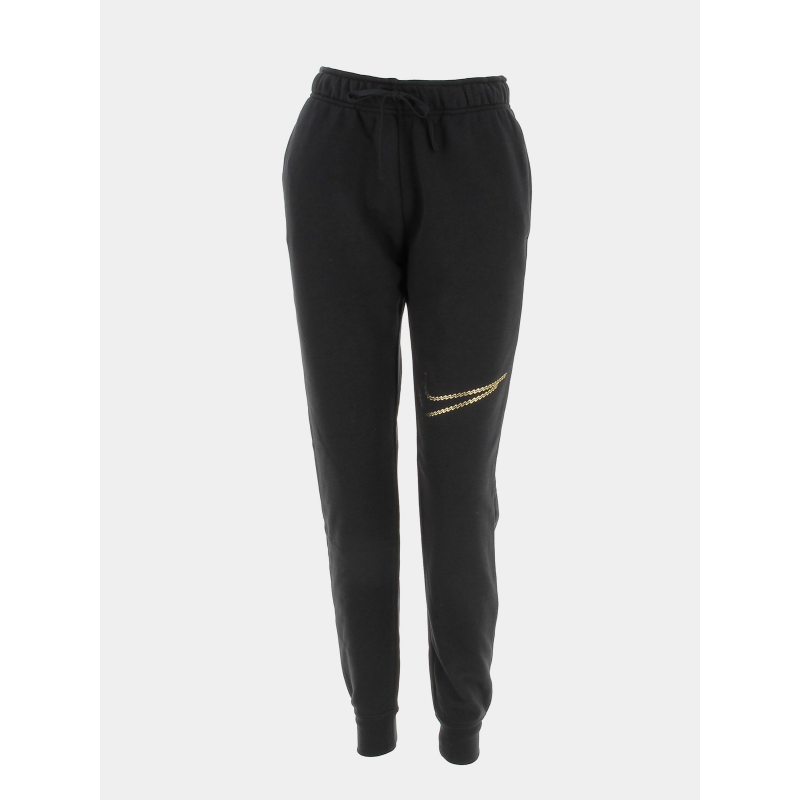 Jogging nsw club logo doré noir femme - Nike