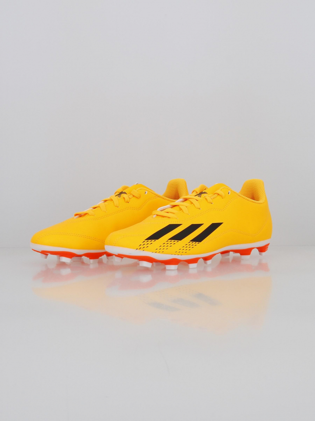 Chaussures football X speedportal.4 fxg orange garçon - Adidas