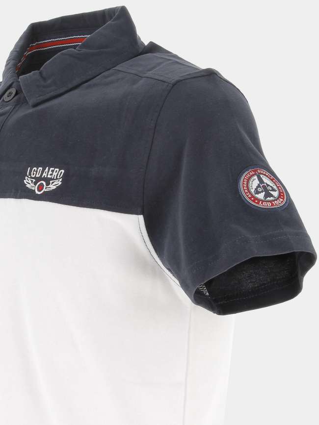 Polo peach blanc homme - Legenders