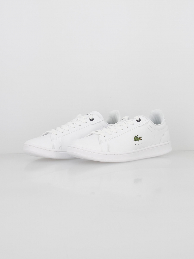 Baskets en cuir carnaby pro blanc homme - Lacoste