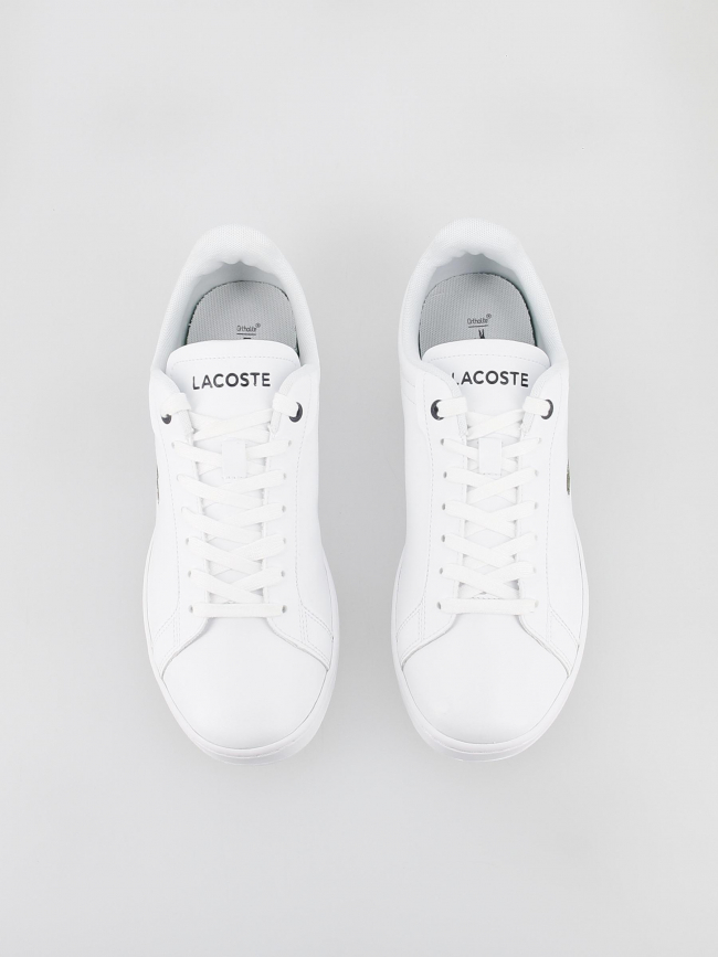 Baskets en cuir carnaby pro blanc homme - Lacoste