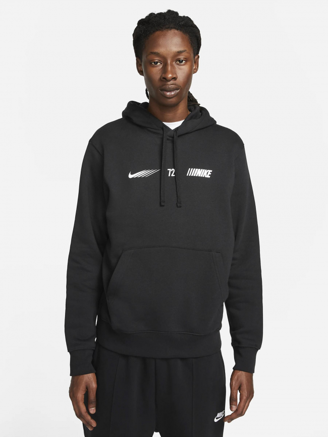 Sweat à capuche nsw standard issue 72 noir homme - Nike