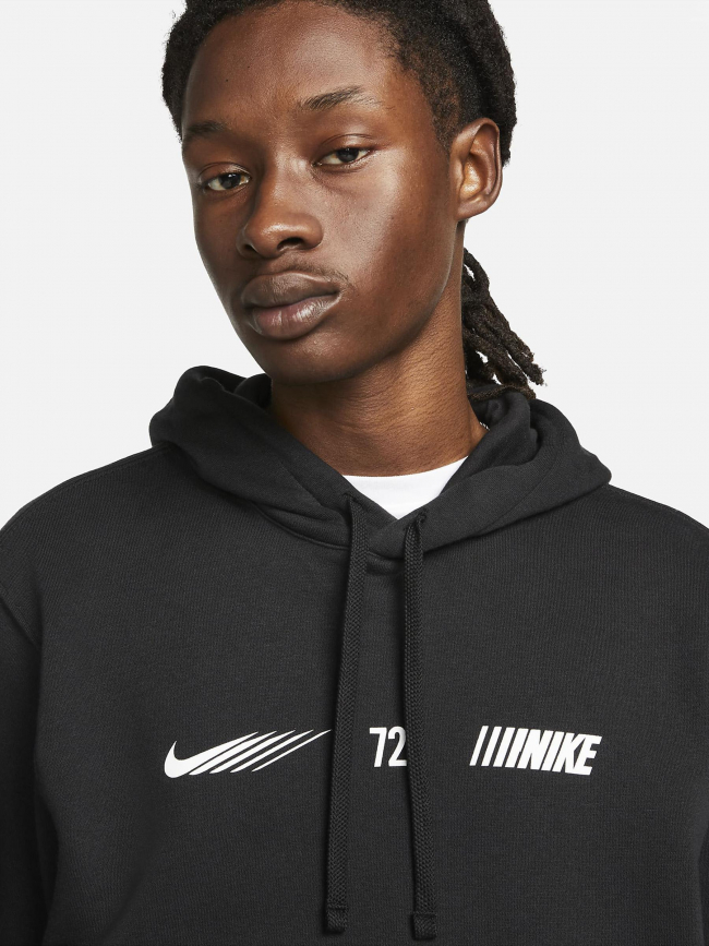 Sweat à capuche nsw standard issue 72 noir homme - Nike