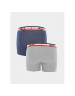 Pack 2 boxers sportswear bleu marine gris homme - Levi's