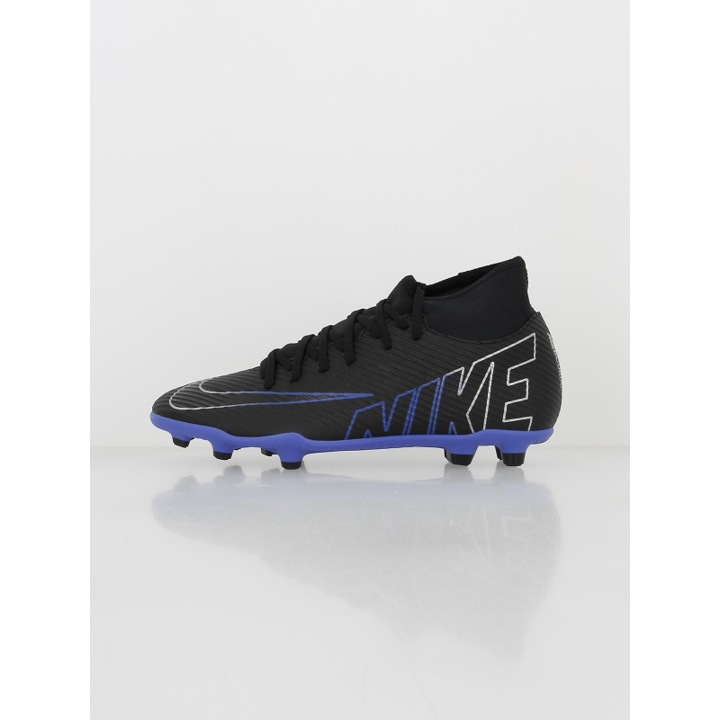 Chaussures de football superfly 9 club fg/mg noir homme - Nike