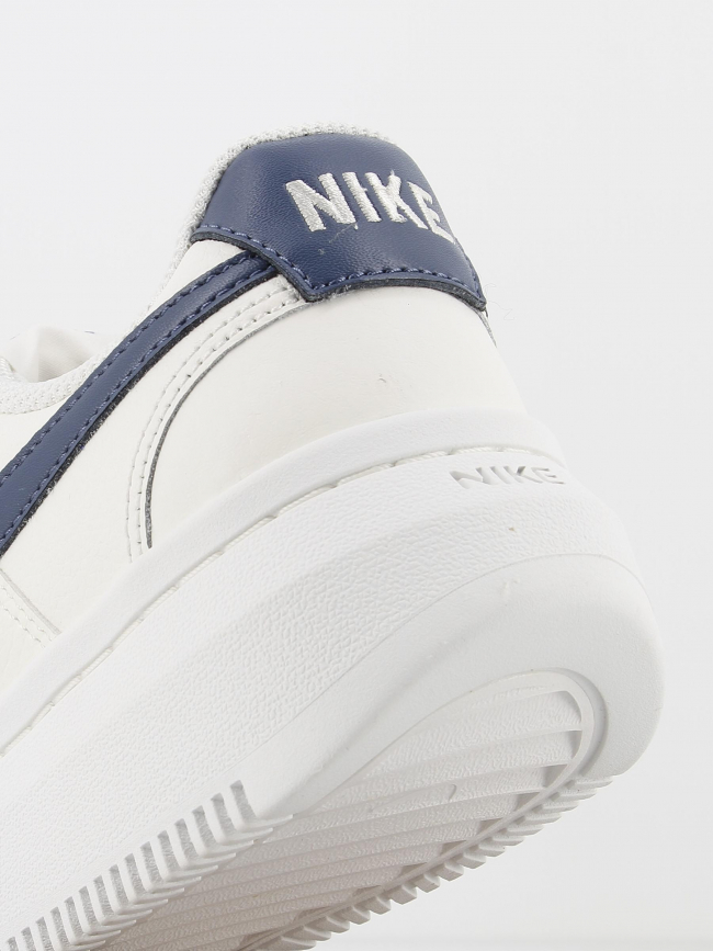 Baskets court vision plateforme alta blanc bleu femme - Nike