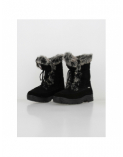 Bottes de neige fourrées tapiro noir femme - Alpes Vertigo