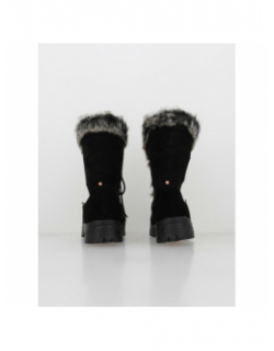 Bottes de neige fourrées tapiro noir femme - Alpes Vertigo