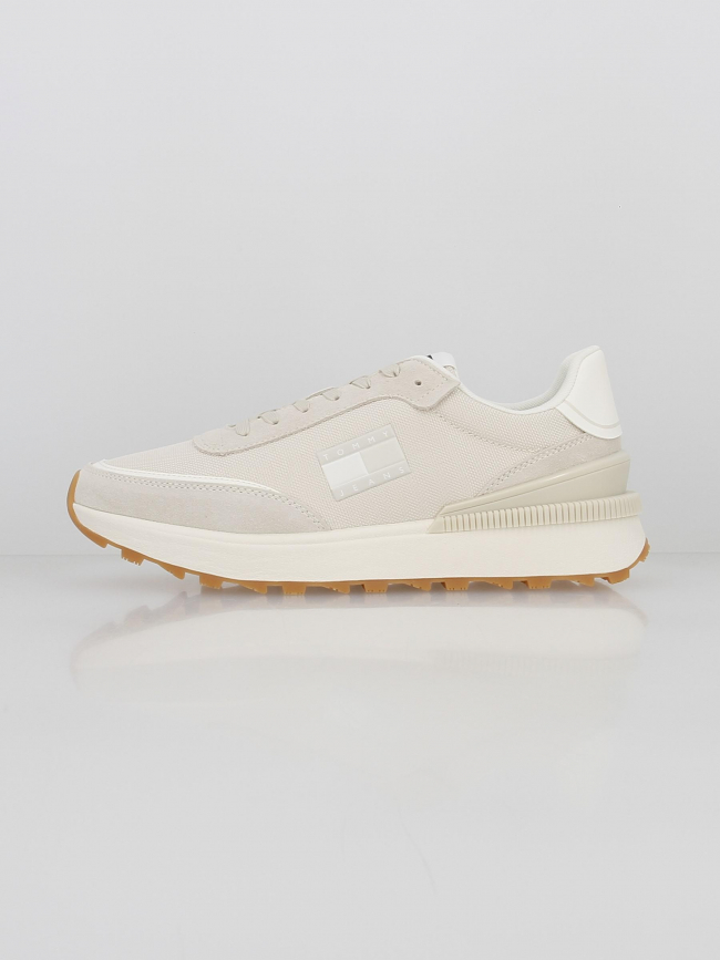 Baskets technical runner beige homme - Tommy Jeans