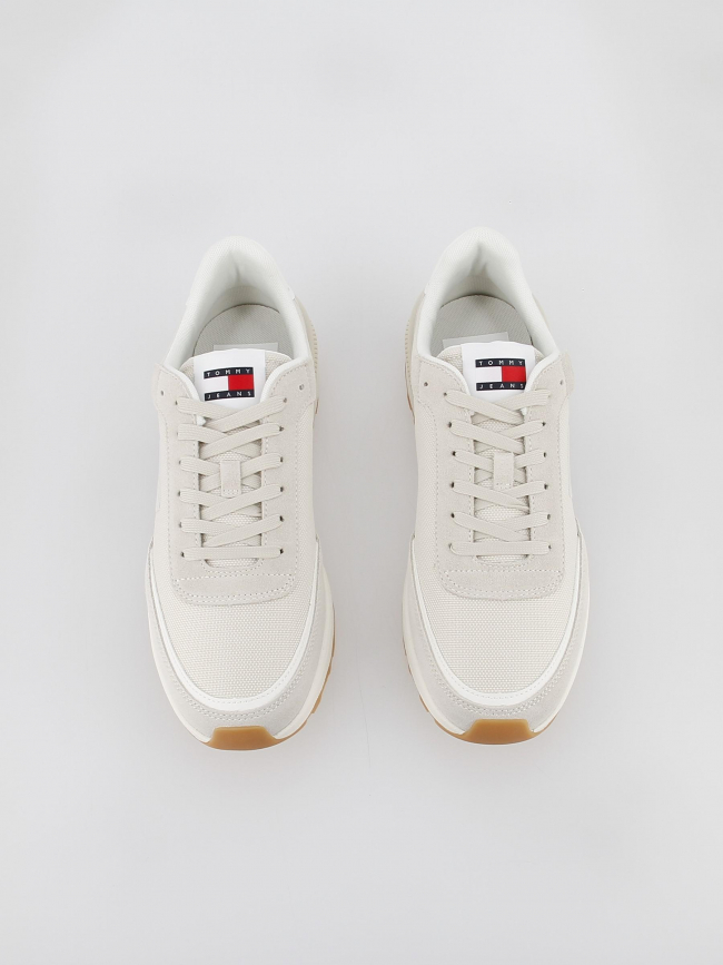 Baskets technical runner beige homme - Tommy Jeans