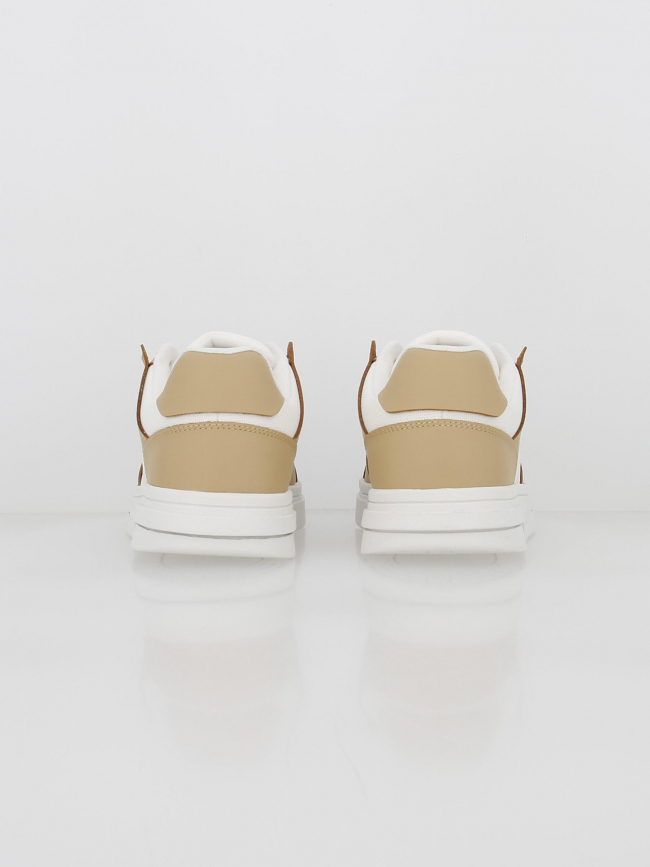 Baskets bi-matière cupsole 2.0 blanc beige homme - Tommy Jeans