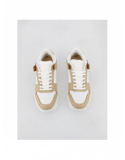 Baskets bi-matière cupsole 2.0 blanc beige homme - Tommy Jeans