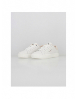 Baskets classic cupsole rose blanc femme - Calvin Klein Jeans