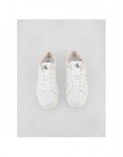 Baskets classic cupsole rose blanc femme - Calvin Klein Jeans