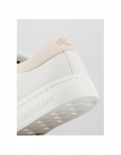 Baskets classic cupsole rose blanc femme - Calvin Klein Jeans