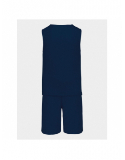 Ensemble de basketball reversible sporty bleu marine enfant - Proact