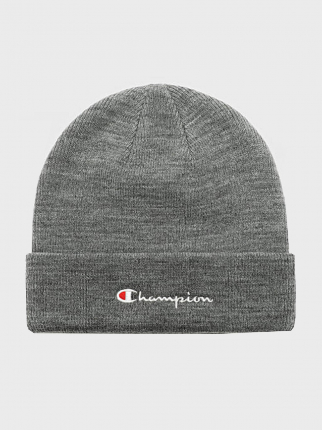 Bonnet logo brodé gris - Champion