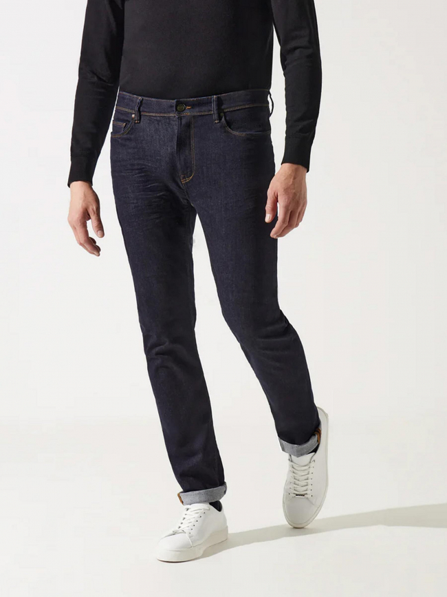 Jean slim brut eco-responsable bleu homme - Izac