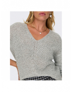 Pull megan gris femme - Jacqueline De Yong