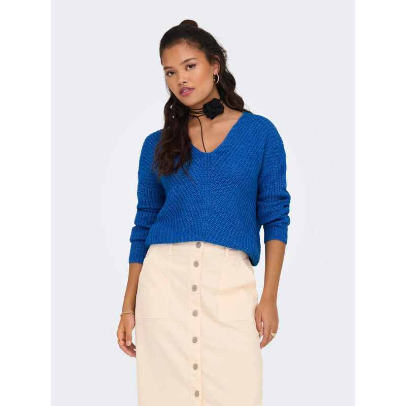 Pull megan bleu petrol femme - Jacqueline De Yong