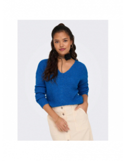 Pull megan bleu petrol femme - Jacqueline De Yong