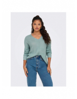 Pull megan bleu femme - Jacqueline De Yong