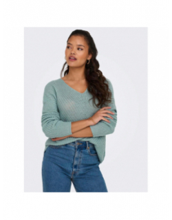 Pull megan bleu femme - Jacqueline De Yong