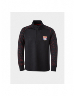 Sweat de football OL impulse noir enfant - Olympique Lyonnais