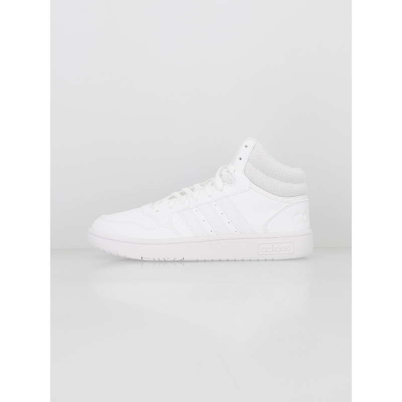 Baskets montantes hoops 3.0 blanc homme - Adidas