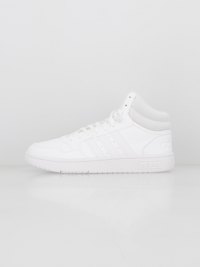 Baskets montantes hoops 3.0 blanc homme - Adidas