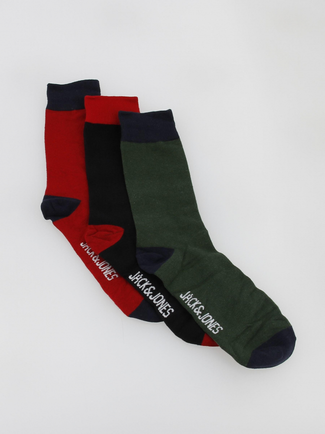 Coffret 5 paires de chaussettes noel xmas homme - Jack & Jones