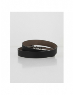 Ceinture réversible en cuir marron noir femme - Levi's