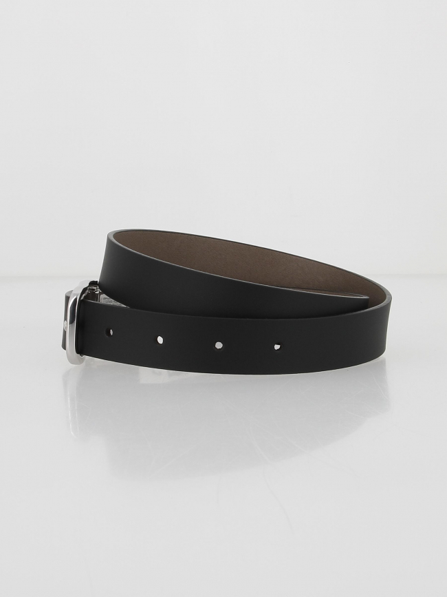 Ceinture réversible en cuir marron noir femme - Levi's