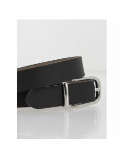 Ceinture réversible en cuir marron noir femme - Levi's