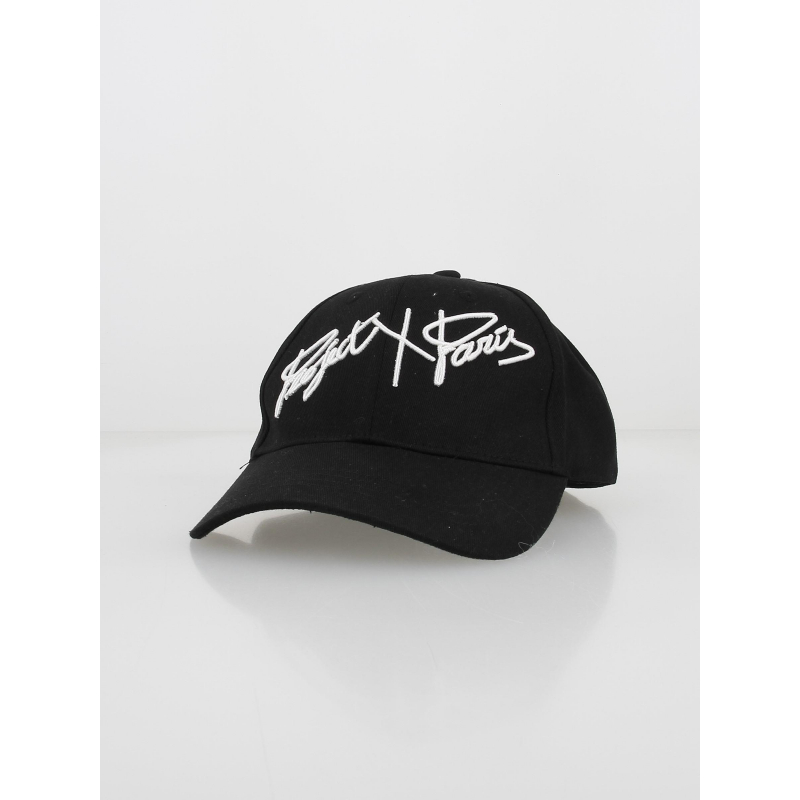 Casquette logo brodé signature noir - Project X Paris